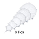 Universal Silicone Stretch Lids 6pcs.