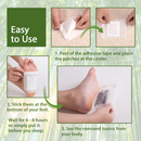 Kinoki Detox Foot Pads - Organic Herbal Cleansing Patches
