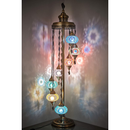 Lampadaire en mosaïque marocaine fait à la main