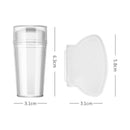 Nail Art Jelly Stamp - Silicone Transparent French Kit - Gear Elevation