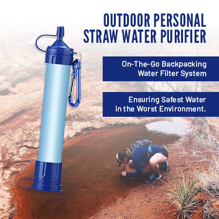 Outdoor Personal Water Purifier Straw