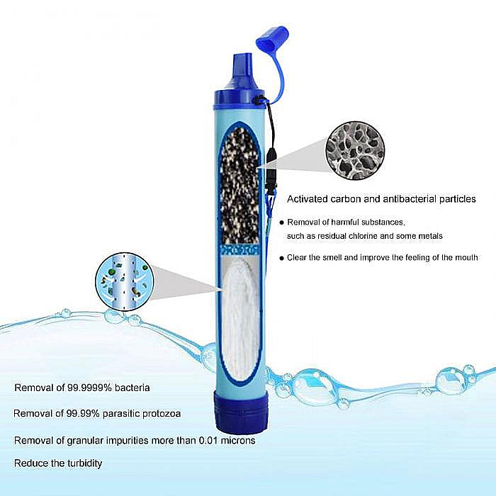 Outdoor Personal Water Purifier Straw