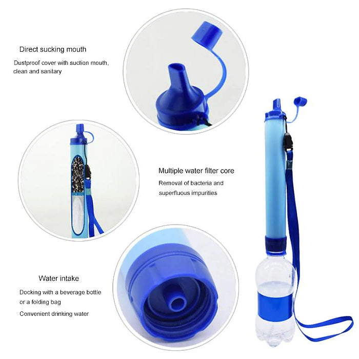 Outdoor Personal Water Purifier Straw