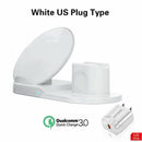 3-in-1 Fast Wireless Charger Dock Stand