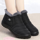 Women's Boots Slip On Winter Shoes, Waterproof Ankle Boots - Gear Elevation